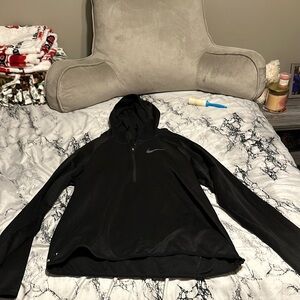 Nike Men's Black Hoodie Jacket